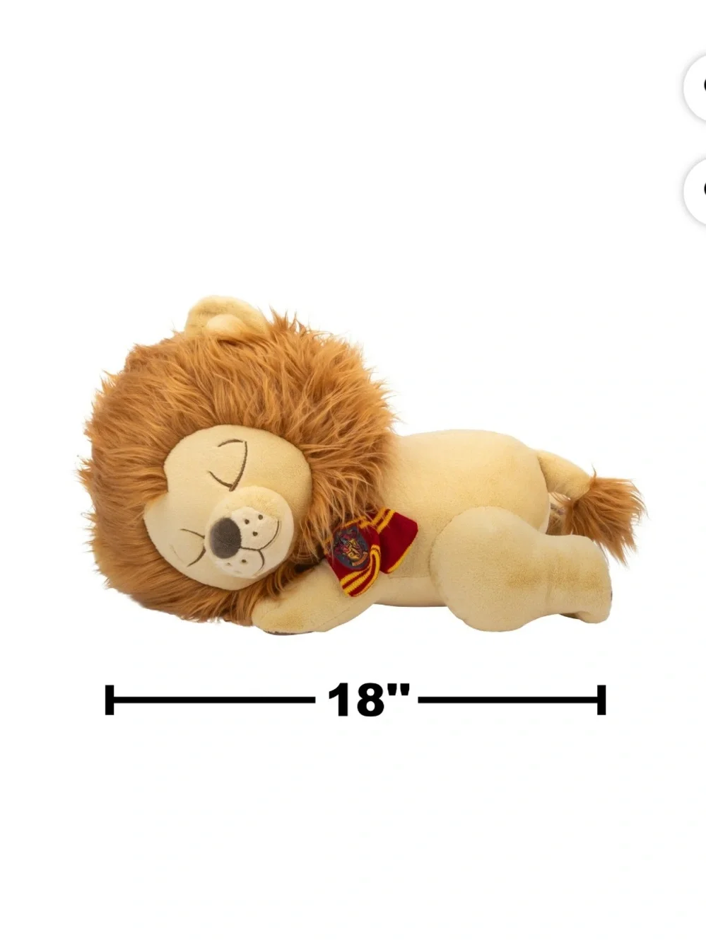 Harry Potter Gryffindor Lion 18-inch Sleeping Plush